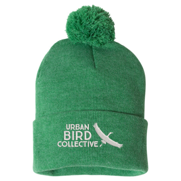 Sportsman Pom Pom 12" Knit Beanie - Embroidered Logo Thumbnail