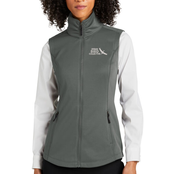 Port Authority Ladies Collective Smooth Fleece Vest - Embroidered Logo Thumbnail