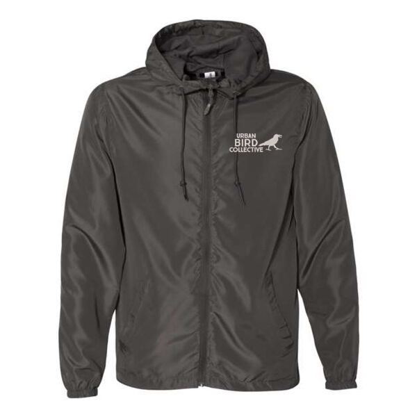 Independent Trading Co. Unisex Lightweight Windbreaker Full Zip Jacket - Embroidered Logo Thumbnail