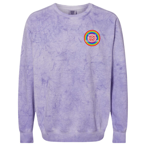Comfort Colors Colorblast Crewneck Sweatshirt - Embroidered Logo Thumbnail