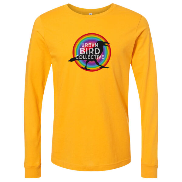 Bella & Canvas Unisex Jersey Long Sleeve Tee - Printed Logo Thumbnail