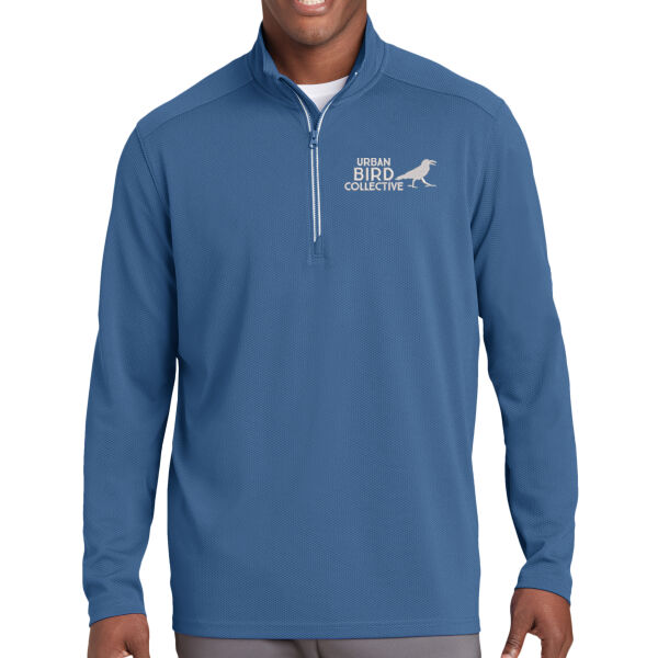 Sport-Tek® Sport-Wick® Textured 1/4-Zip Pullover - Embroidered Logo Thumbnail