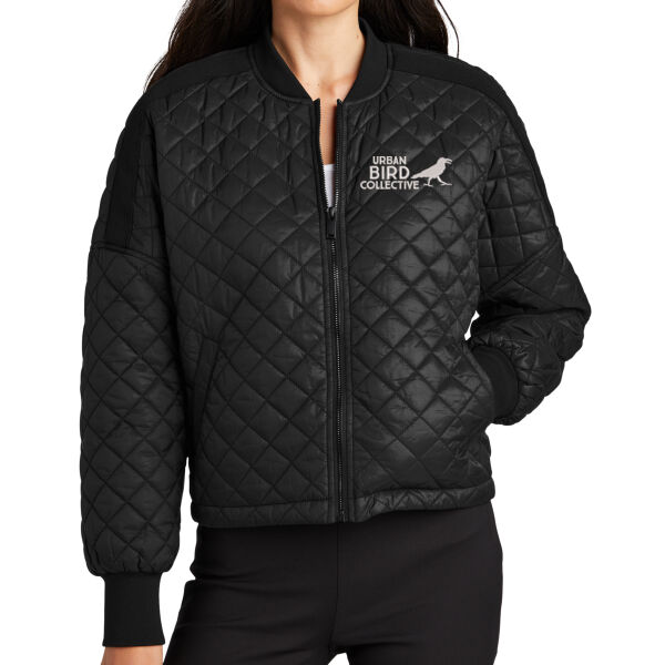 MERCER+METTLE™ Women’s Boxy Quilted Jacket - Embroidered Logo Thumbnail