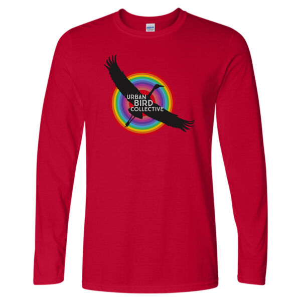Gildan - Softstyle® Long Sleeve T-Shirt - Printed Logo Thumbnail