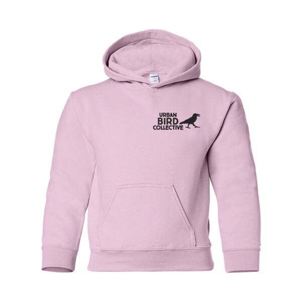 Heavy Blend Youth Hooded Sweatshirt - Embroidered Logo Thumbnail