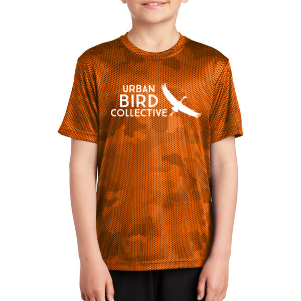 Sport-Tek Youth CamoHex Tee - Printed Logo Thumbnail