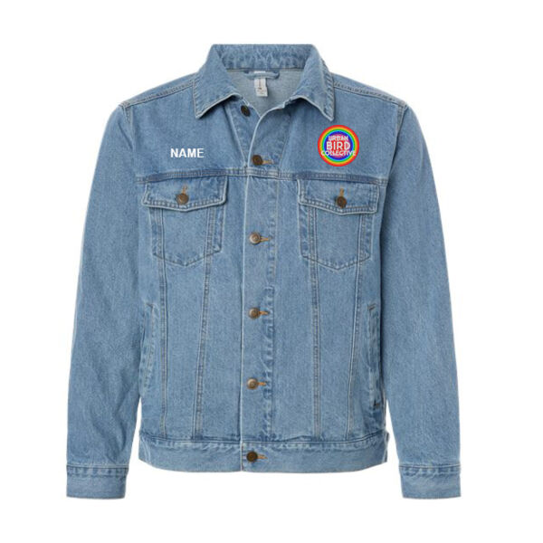 Harriton - Unisex Cooper Denim Jacket - Embroidered Logo **Add Name For $5** Thumbnail