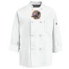 Eight Knot Button Chef Coat with Thermometer Pocket Thumbnail