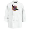 Eight Knot Button Chef Coat with Thermometer Pocket Thumbnail