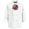 Eight Knot Button Chef Coat with Thermometer Pocket Thumbnail