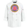 Eight Knot Button Chef Coat with Thermometer Pocket Thumbnail