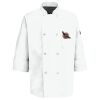 Button Chef Coat with Thermometer Pocket Thumbnail