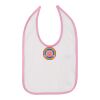 Infant Contrast Trim Premium Jersey Bib Thumbnail