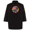 Ten Pearl Button Black Chef Coat Thumbnail